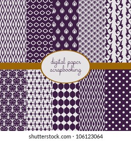 Vintage Scrapbook Papers