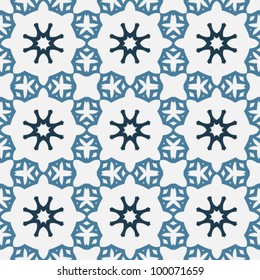 Vintage seamless abstract ornate pattern background vector illustration