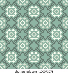 Vintage seamless abstract ornate pattern background vector illustration