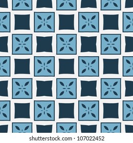 Vintage seamless abstract ornate pattern background vector illustration