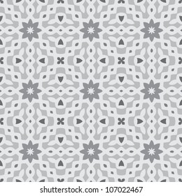 Vintage seamless abstract ornate pattern background vector illustration
