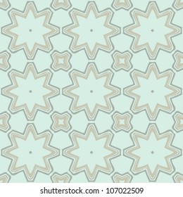 Vintage seamless abstract ornate pattern background vector illustration