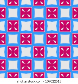 Vintage seamless abstract ornate pattern background vector illustration