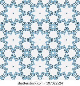 Vintage seamless abstract ornate pattern background vector illustration