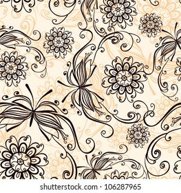 Vintage seamless background