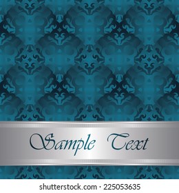 Vintage seamless background with place for text. Luxury design         