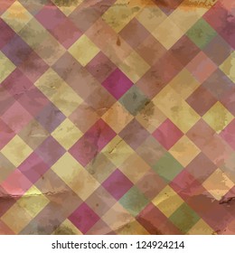 Vintage, nahtloser Hintergrund. Vektormuster.