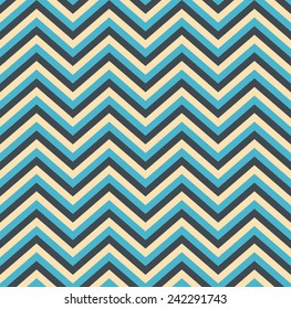 vintage seamless chevron pattern. each color in separate layer, easy to change.