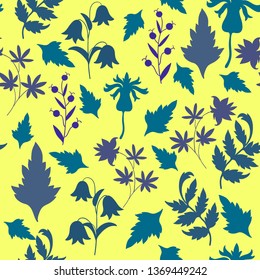 Vintage seamless floral pattern