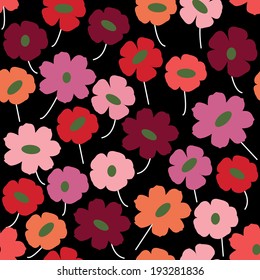 Vintage Seamless Floral Pattern