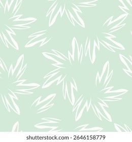 Vintage seamless floral pattern background, abstract leaf flower.