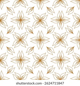 Vintage seamless floral pattern. Ditsy style background of small flowers. Ditsy floral over light yellow background. Small flower pattern for fashion, wrapping, printing on fabrics and surface