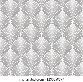 Vintage Seamless Geometric Pattern. Abstract Vector Background. Art Deco Texture.