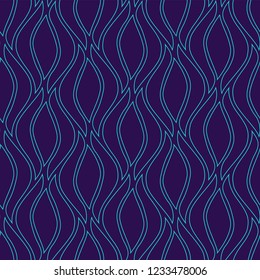 Vintage Seamless Geometric Pattern. Abstract Vector Background. Art Deco Texture.