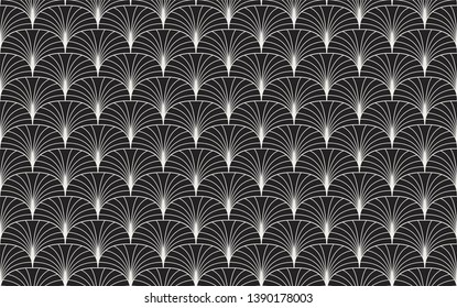 Vintage Seamless Geometric Pattern. Abstract Vector Background. Art Deco Texture.