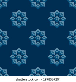 Vintage seamless geometric pattern, great design for any purposes. 