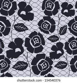 vintage seamless lacy background