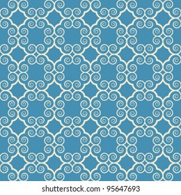 vintage seamless monochrome geometrical pattern background