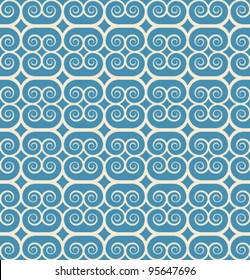 vintage seamless monochrome geometrical pattern background