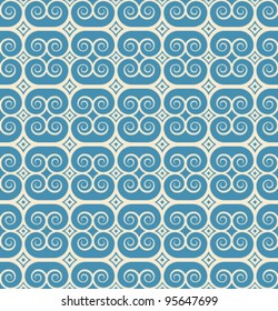 vintage seamless monochrome geometrical pattern background