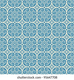 vintage seamless monochrome geometrical pattern background