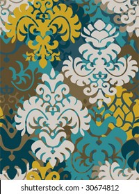 Vintage seamless ornamental - wallpaper