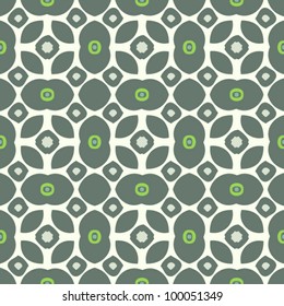 Vintage seamless ornate pattern background vector illustration