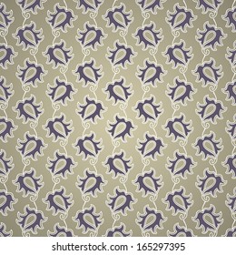 Vintage seamless pattern.