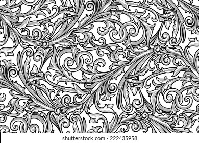 Vintage seamless pattern