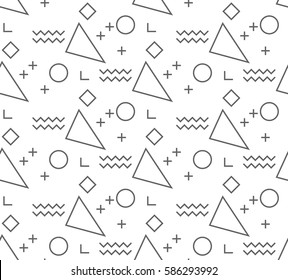 Vintage seamless pattern