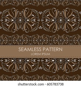 Vintage seamless pattern