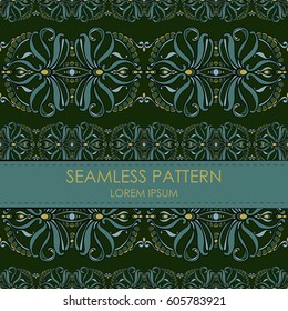 Vintage seamless pattern