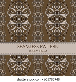 Vintage seamless pattern