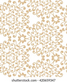 Vintage seamless pattern. Seamless abstract background for wedding invitations.