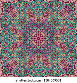 Vintage seamless pattern in Arabic style. Vector illustration. For your graphic design.