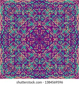 Vintage seamless pattern in Arabic style. Vector illustration. For your graphic design.