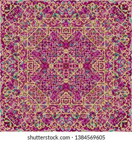 Vintage seamless pattern in Arabic style. Vector illustration. For your graphic design.