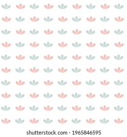 Vintage seamless pattern background. Abstract Retro cute Background. Polka Dots