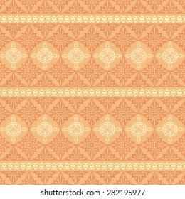 vintage seamless pattern for background, pattern swatches