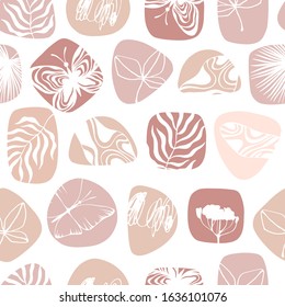 Vintage seamless pattern with butterflies.