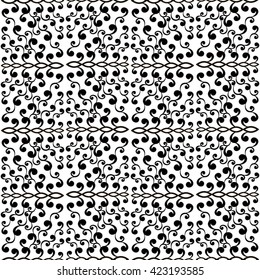 Vintage seamless pattern. Classical luxury old fashioned ornament