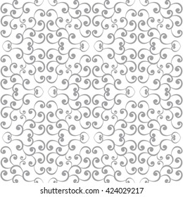 Vintage seamless pattern. Classical luxury fashioned ornament