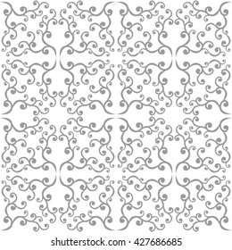 Vintage seamless pattern. Classical luxury fashioned ornament