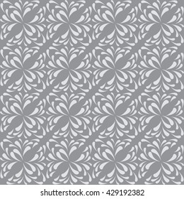 Vintage seamless pattern. Classical luxury fashioned ornament