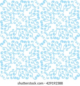 Vintage seamless pattern. Classical luxury fashioned ornament