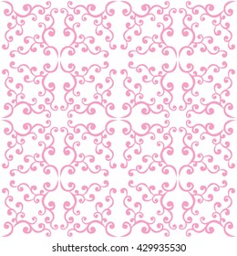 Vintage seamless pattern. Classical luxury fashioned ornament