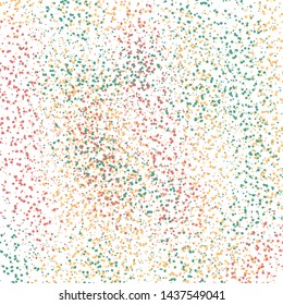 Vintage seamless pattern with colored dots  