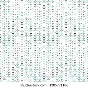 Vintage seamless pattern. Colored geometric abstraction on white background. Useful as design element for texture and artistic compositions.
