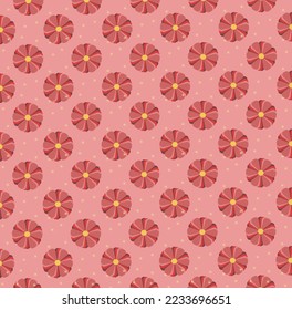 vintage seamless pattern design for decorating, wallpaper, wrapping paper, fabric, and backdrop