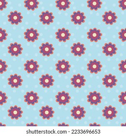 diseño de patrón ininterrumpido vintage para decoración, papel de pared, papel de envoltura, tela y fondo